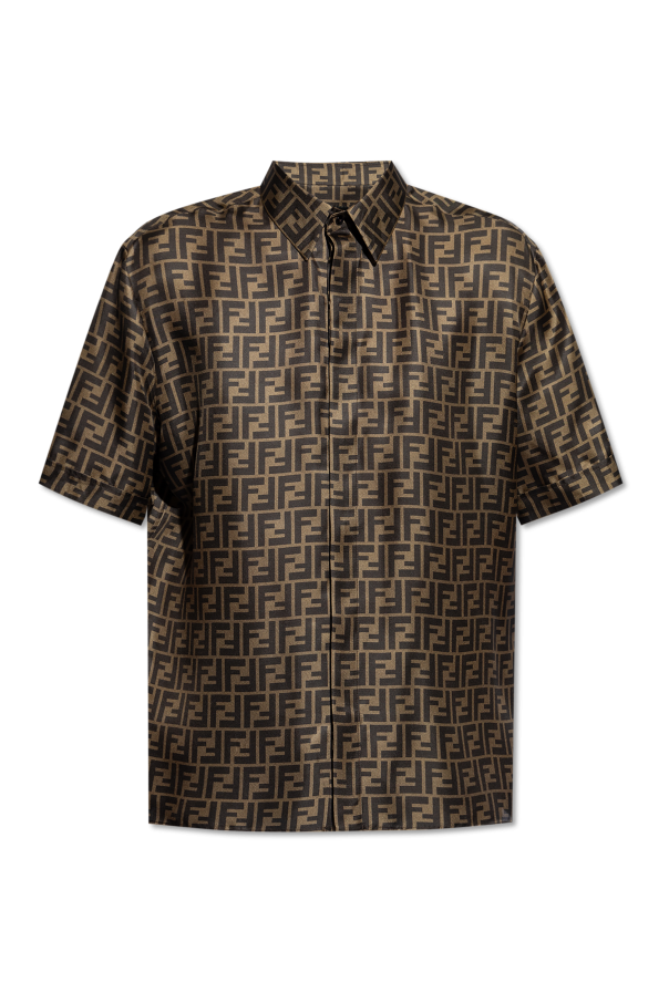 Fendi Monogrammed Shirt | Men's Clothing | Vitkac